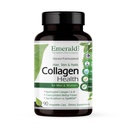 EMERALD LABS Collagen Health - Hydrolyzed Collagen for Healthy Hair, Skin & Nails with Saw Palmetto & Beta-Sitosterol - Επίσης υποστηρίζει ανοσοποιητικό & Adrenal Health - 90 κάψουλες λαχανικών (30-Day Supply)