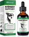 Köpekler, Liver ve Kidney Natural Herbal Extract ile Köpeklere Yardımcı Olmak Köpekleri Yaşamcı & Kidneys Sağlık, Pet Supplement - Liver Support Drops to improve Dog Energy - 2 fl.oz