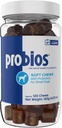 Köpekler için Probios Yumuşak Chews, Köpekler için Probiyotikler, Gut Health, Digestion & Immune Support, Small Breeds, 4.23ozoz