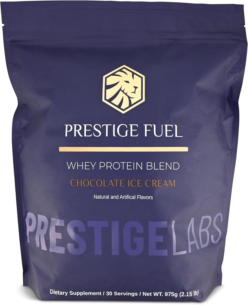 Prestige Yakıt Doğal Protein Whey ve Isolate Mix Çikolata Dondurma Flavor (30 Hizmet)