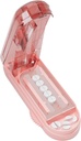 Küçük ve küçük Piller için Pill Splitter, Pill Splitter Büyük ve Küçük Tıplar için Bir Kez Birden Çok Pilleri Kesir, Sharp Blade Güvenlik (Pink)