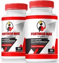 (2 Pack) Max, Erkekler için Resmi Fortirise Max - Destekler Stamina ve Enerji Seviyeleri, Tüm Doğal Formula Performansı ve Genel Sağlık, Fortirise Max Pills Review (120 Capsules)
