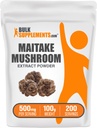 BulkSupplements.com Maitake Mushroom Extract Powder - Maitake Mushroom Supplement Superfood Supplement - Gluten Free, 500mg per Serving, 100g (3.5 oz) (Pack of 1)