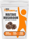 BulkSupplements.com Maitake Mushroom Extract Toz - Maitake Mushroom Supplement Superfood Supplement - Gluten Free, 500 mg per Service, 100g (3.5 oz) (Pack of 1)