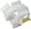125 Packs 6 Mil Sturdy Pill Çantası BPA Ücretsiz Pill Pouch 3 x 2.75 inç Write-on Label Seal Suları Seyahat Pill Organizer, Jewel ve Small Craft Pieces