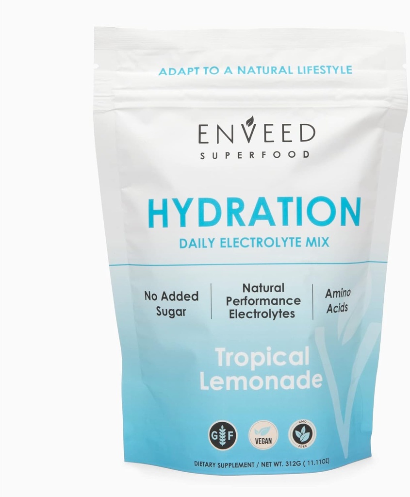 SFOOD Hydration | Sugar Free Active Muscle Recovery Mix for Men & Women – Vitamin C, çinko, Magnezyum & BCAA Amino Asits | Maxising Workout Hydration with Premium Electrolytes – 20 Hizmet