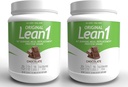 Lean1 Meal Change protein Shake, Chocolate Flavor, 2PACK 15 Hizmet Tubs