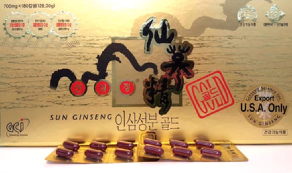 Sun Ginseng Gold Tarafından Lucius Science (30 Fırkalar)