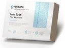 Iron Test for Women – Determine Your Ferritin Value & a Possible Iron Deficiency – Easy & Convenient from Home by CLIA-Certified Lab – Verisana