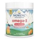 Nordic Naturals Nordic Omega-3 Gummies, Tangerine - 120 Gummies - 82 mg Total Omega-3s with EPA & DHA - Non-GMO - 60 Servisler