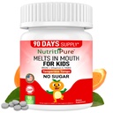 Kids Chewable Iron Supplement, Ferronyl® Carbonyl Iron 9 mg, Vitamin C 30 mg, Tangerine Tango Orange Flavor, 90 Count