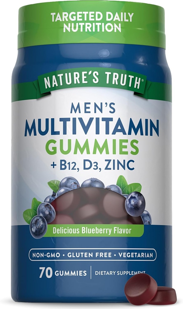 Nature's Truth Multivitamin for Men Gummies 