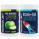 Reebok REEEnergize & REECover Sche | Pre-Workout + BCAA Performans Paketi | Sour Green Apple & Rocket Moon Pop | Tamam Eğitim Sistemi