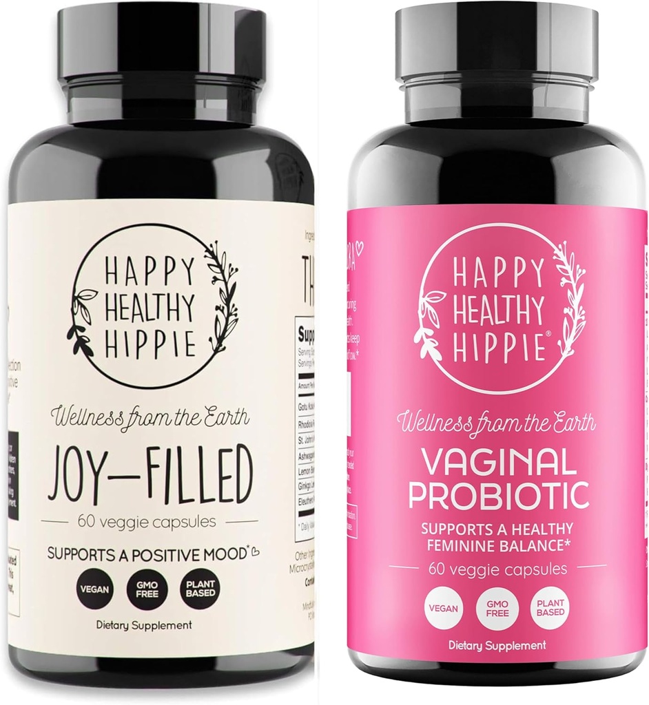 Kadınlar ve Joy-Filled Mood Destek için Mutlu Sağlıklı Hippie Vaginal Probiyotikler