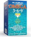 vGlucoflex Omega 3-6-9, EPA/DHA Ortak Sağlık için Omegas, 30 hizmetkar