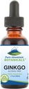 Pure Mountain Botanicals Gingko Biloba Liquid Extract Drops – Αλκοόλ Δωρεάν Βάμμα Άγριας Συγκομιδής Ginkgo Biloba Leaf Συμπλήρωμα