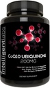 Ευφυή εργαστήρια CoQ10 Ubiquinone 200mg Softgels 