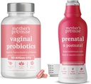 Mother's Promise Prenatal & Postnatal Multivitamin Liquid & Vaginal Probiyotiks for Women (1994)