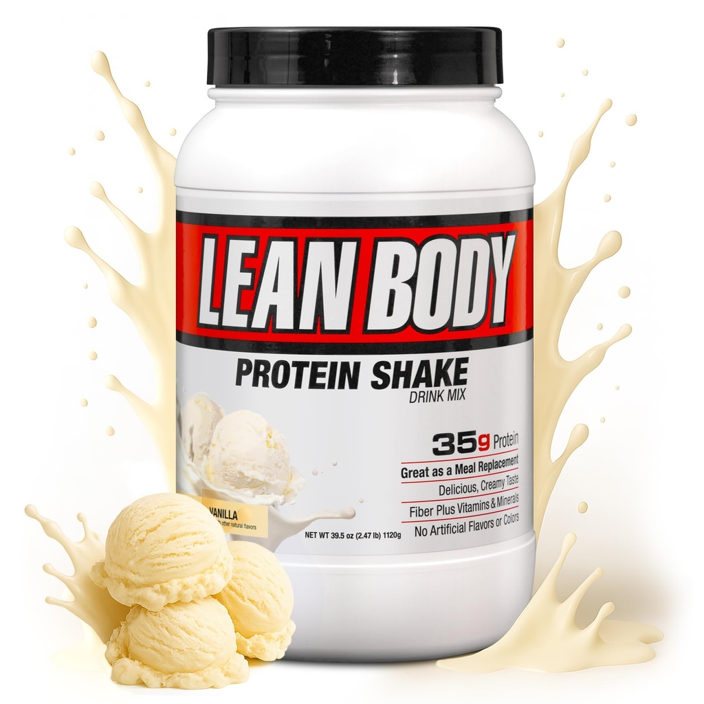 Labrada Beslenme Lean Body Hi-Protein Mealchange Shake, Vanilla, 2.47-Pound Tub Packaging May Vary