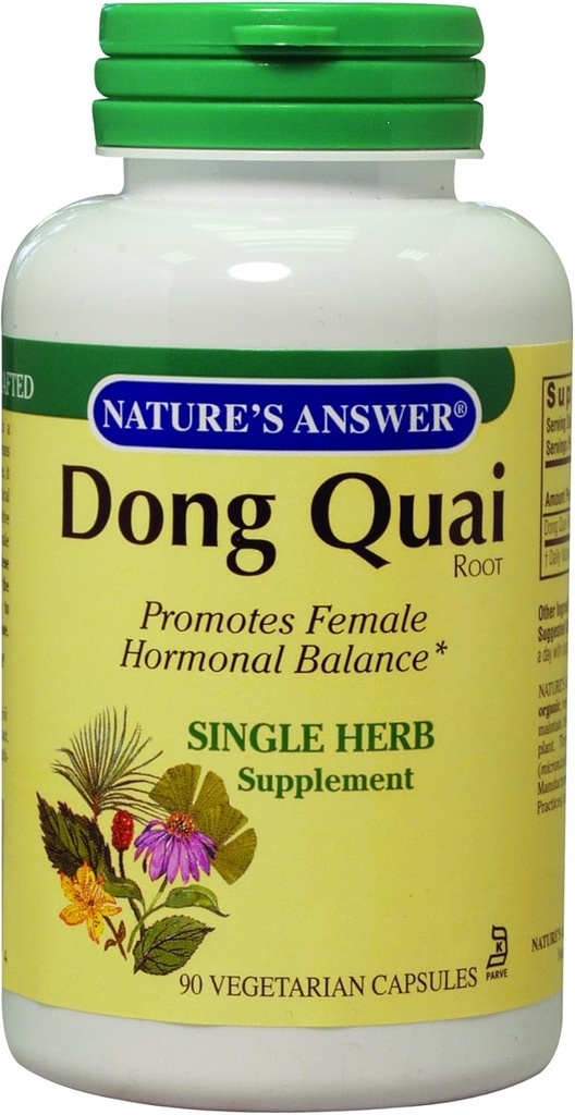 Doğa Cevap Dong Quai Root, 90-Count