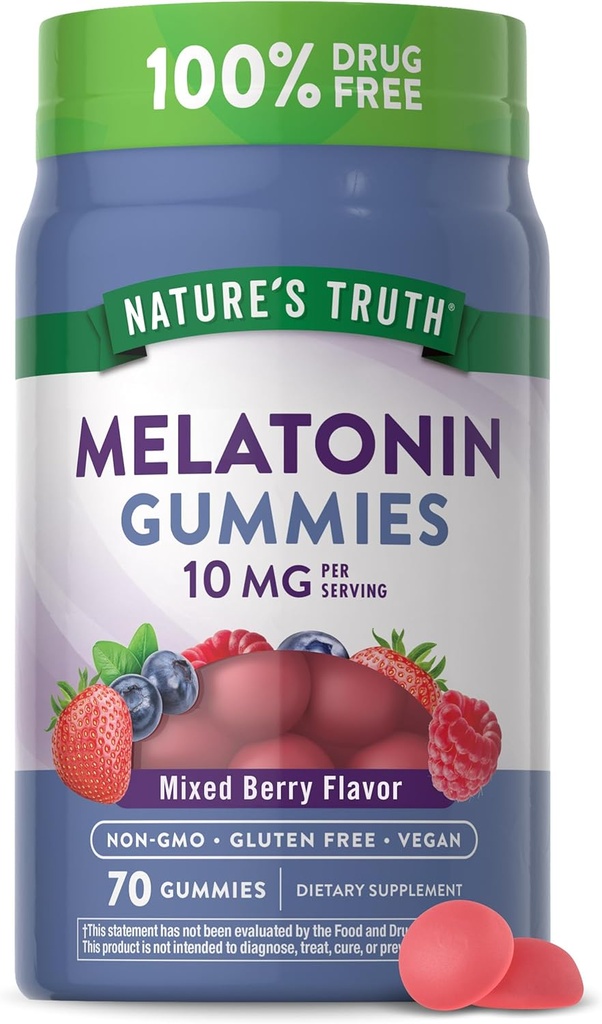 Nature's Truth Melatonin 10mg Gummies 
