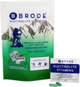 Brode Electrolyte Vitamini - Portre Zero-Sugar Elektrolyte Tabletler - No Gross Flavor - Spor, Gece Hayatı, Jetlag, 5 Essential Electrolytes + 9 Vitamins