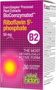 BioCoenzymatedRiboflavin5'-Phosphate 50mg Doğal Faktörler 30 VegCaps