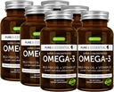 Igennus Advanced rTG Omega-3 IFOS sertifikalı Wild Fish Oil & Vitamin D3, 1-a-Day, Fatty Acids EPA & DHA, Fast-Acting Triglyceride Form, Ultra Pure & Non-GMO, 360 Softgels