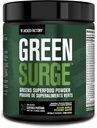 Jacked Factory Green Cerrah Green Superfood Toz- Keto Friendly Greens Drink w/Spirulina, Buğday & Barley Grass, Organik Yeşiller - Yeşil Çay Ekstraksiyon, Probiyotikler & Digestive Enzymes - Sour Apple