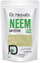 Dr. Herbalist Neem Leaf Toz 200g - Azadirachta Indica for Skin, Saç & Genel Wellness - %100 Doğal, Vegan-Friendly & Cruelty-Free-Free-Free-
