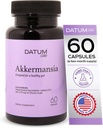 Akkermansia Muciniphila Probiyotik + Prebiyotik Supplement - GLP-1 Production, Gecikme, Üçüncü Parti Test Edildi, Raf Stable, 1Bn CFU (60 Acid-Resistant Capsules)