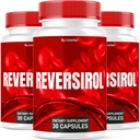 (3 Pack) Reversirol - Reversirol Premium Formula, Reversirol Capsules, Reversirol Advanced Optimizer Capsules, Reversirol Supplement Support Pills, Reversirol Yorumlar, 90 Capsules 3 Aylar için 90 Capsules