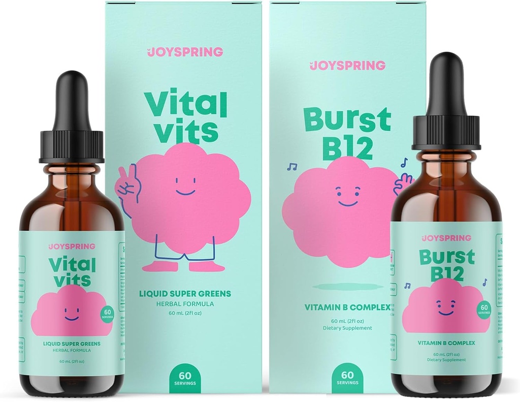 JoySpring Καθημερινή πολυβιταμίνη & B Complex Bundle 