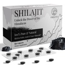 30.000 MG Shilajit Tabletleri, 100% Shilajit Pure, Himalaya Organik, Fulvic Acid & 85+ Kadın için Shilajit Tabletler,% 85 Shilajit Pure, Himalaya Organik, Shilajit Trace Minerals, Shilajit Supplement for Energy & Immune System, 60 Count