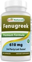 En İyi Doğallar Fenugreek Tohum 610 mg 180 Capsules