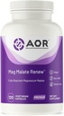 AOR, Mag Malate Renew, Supports a Healthy Heart, Muscle Function and Energy, Magnesium Supplement, 120 servings (120 capsules)