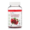 Yetişkinler ve Çocuklar için Pomegranate Fiber Gummies - Gluten Free Vegan Pomegranate Supplement Rich in Diyetary Fiber Chewables Gummies- 90
