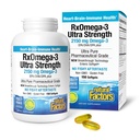 Doğal Faktörler RxOmega-3 Ultra Güçlü - Beyin ve Kalp Sağlığı Desteği için Diyetsel Tamam - EPA & DHA ile Göz Sağlığı Tamam - Omega-3 Fatty Asits - 150 Softgels (75 Hizmet)