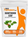 BulkSupplements.com Hawthorn Leaf Extract Toz - Hawthorn Supplement - Herbal Supplement, Vegan & Gluten Free, 500 mg per Service, 100g (3.5 oz) (Pack of 1)