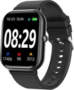 Erkekler için SmartWatch 1.83" for iPhone Samsung Android Phone Uyumlu, Fitness Tracker Watch with Pedometre, Heart Rate/Sleep Monitor, Blood Oksijen, IP68 Su geçirmez