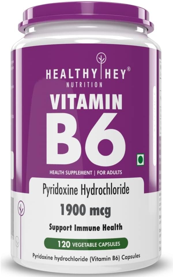 B6 Pyridoksie -120 Veg. Capsules.