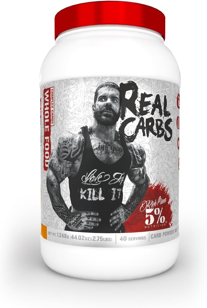 % 5 Beslenme Zengin Piana Real Carbs with Real Food Complex Carb Toz, Long-Lasting Low Glycemic Energy for Pre-Workout /Post-Workout Recovery Meal, 2.75 lb, 40 Hizmet (Sweet Potato Pie)