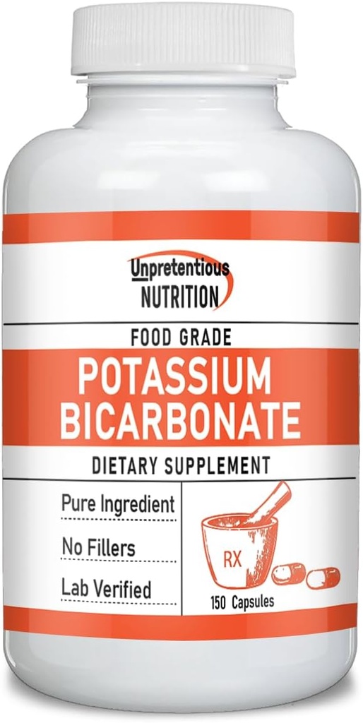 Unpretentious P properties Bikarbonat (150 Caps), Diyet Supplement, No Fillers, Lab TY