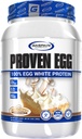 Gaspari Διατροφή Αποδεδειγμένο Αυγό, 100% Αυγό Λευκή πρωτεΐνη, 25g πρωτεΐνη, Κετοφιλική, Γαλακτοκομικά και Λακτόζη Χωρίς, Χωρίς σόγια (2 λίβρες, Coconut Custard)