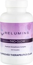 Relumins Labs Thio-Glow Chewable Sublingual Glutathione Complex with Biotin, VIT C & E, Plus Grapeseed Polyphemols-330 mg Gluta Per - En Yüksek Biyoavailability - 4X Daha Etkili Liposomal