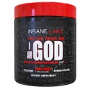 I am God Pre Workout, High Stim Pre Workout Toz Loaded with Tinatine and DMAE Bitartrate Yakıted by AMPiberry, Enerji Focus Endurance Kas Büyüme,25 Srvgs, Fruit Punch