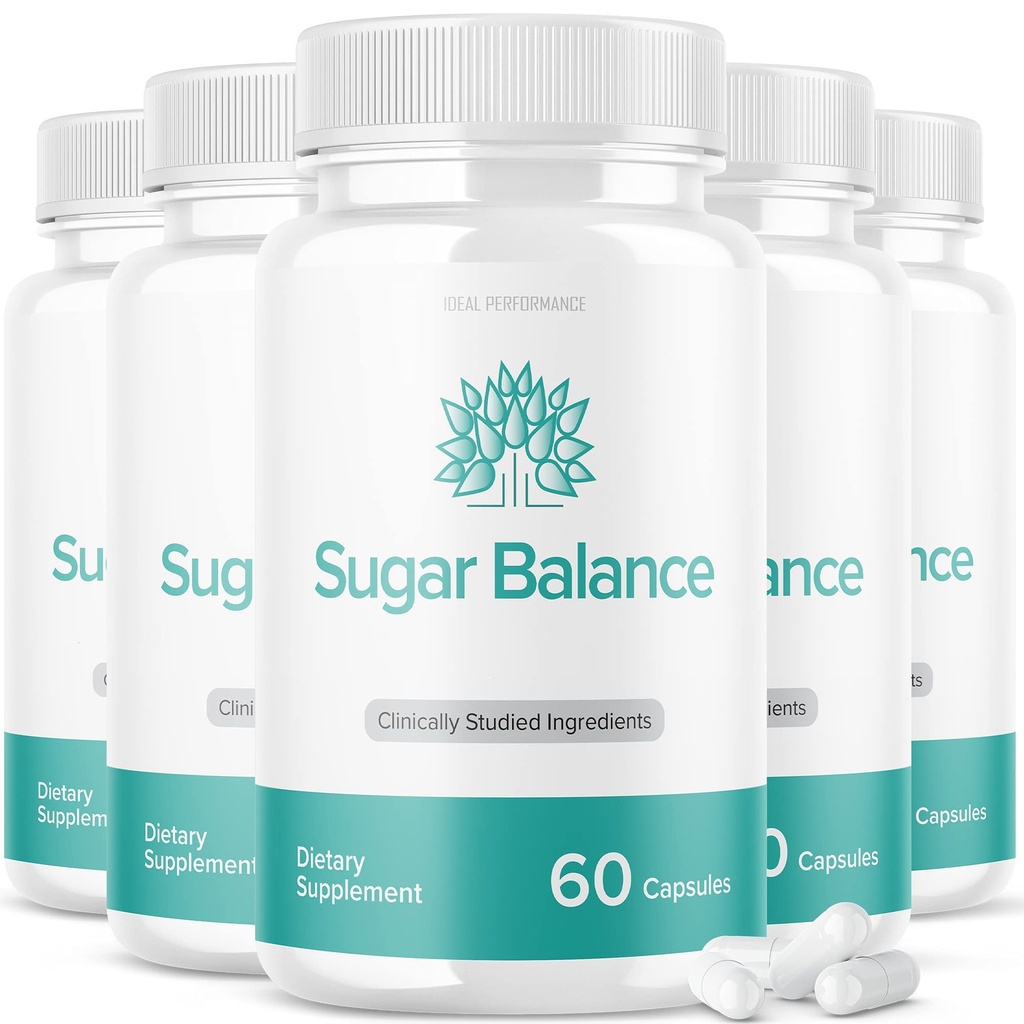 (5 συσκευασία) SugarBalance Κάψουλες συμπλήρωμα Max Advanced Formula (300 κάψουλες)