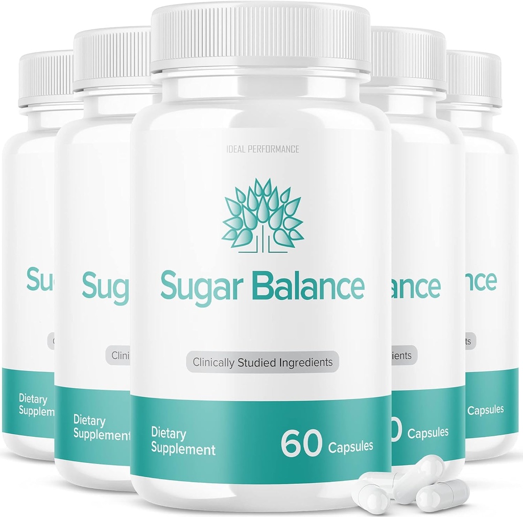 (5 συσκευασία) SugarBalance Κάψουλες συμπλήρωμα Max Advanced Formula (300 κάψουλες)