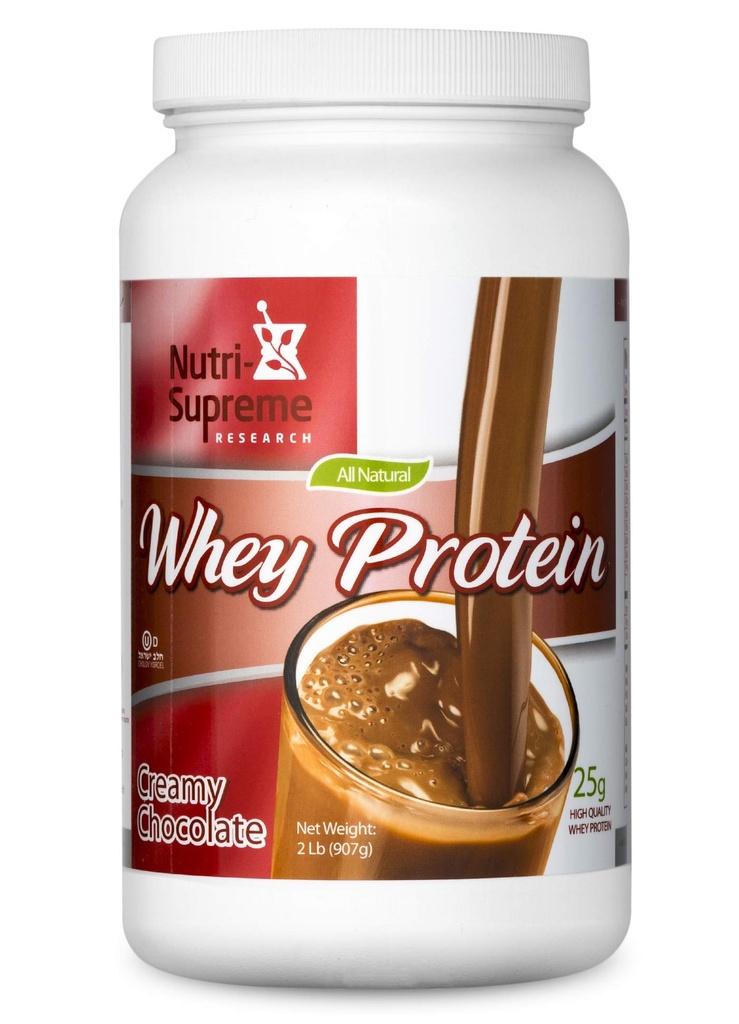 Whey Protein Powder Dairy Cholov Yisroel Κρέμα σοκολάτας -2Lbs.