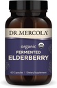 Dr. Mercola Organic Fermented Elderberry, 30 Hizmetler (60 Capsules), Diyet Tamam, Destekler Respiratory Health, Non-GMO, Sertifikalı USDA Organik Organik Fermented Elderberry, 30 Hizmetler (60 Capsules)